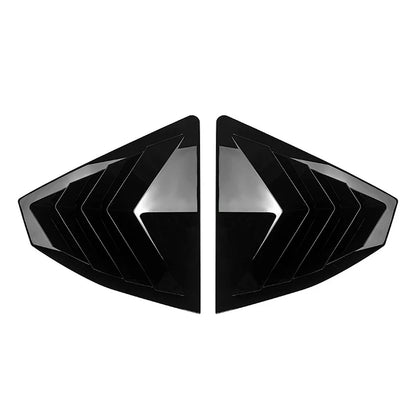 Glossy Black Rear Window Louver Cover Trim for Subaru WRX STI (2022-2025)