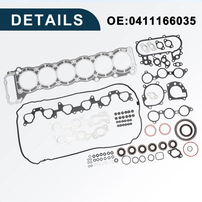 Cylinder Head Gasket Kit No.0411166035 for Toyota 1FZ (1990–1997)