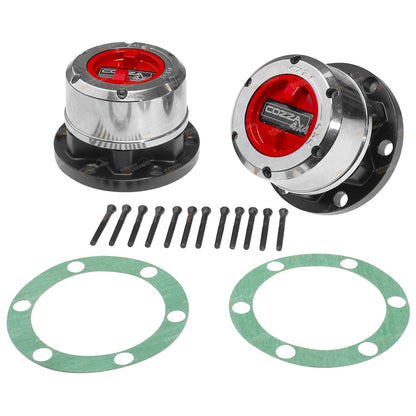 Set of 2 Free Wheel Locking Hubs for Nissan Patrol MQ/MK (1980–1987) 4X4