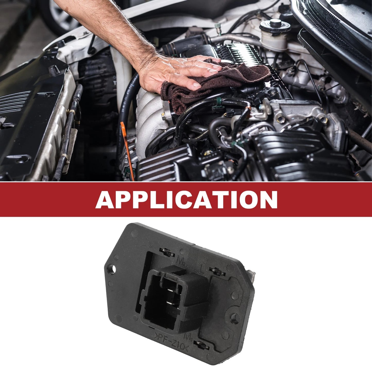 HVAC Blower Motor Resistor for Toyota Yaris (2010–2020)