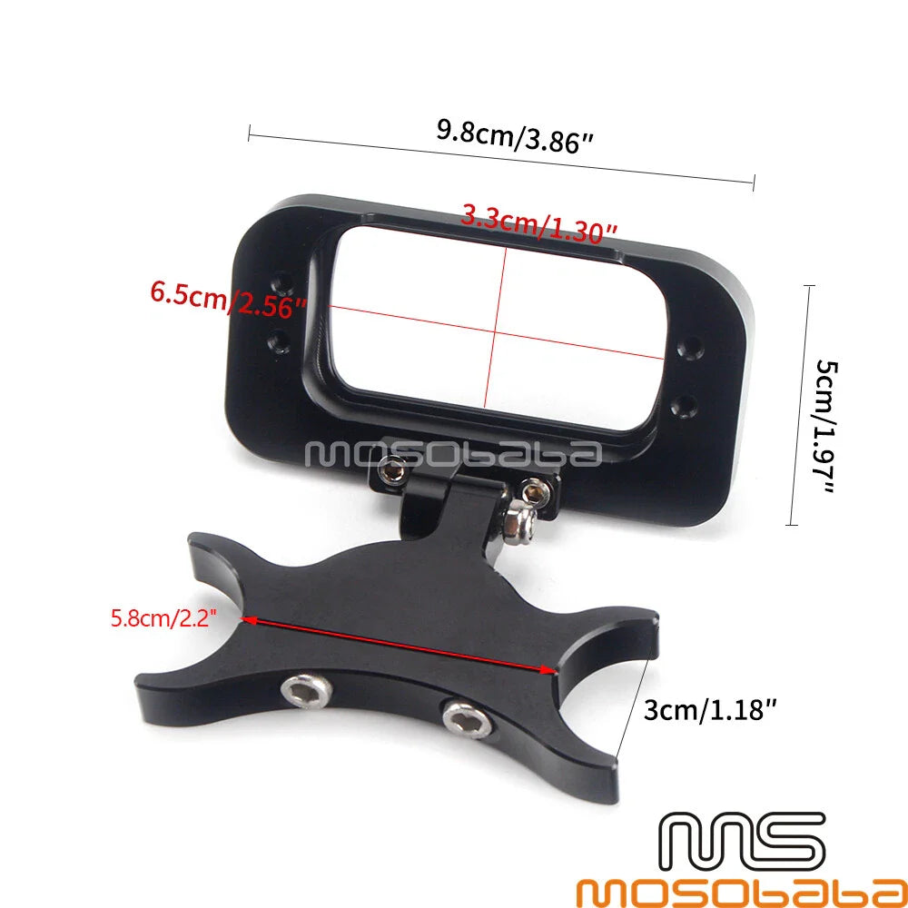 1-1/4” Adjustable Handlebar Gauge Mount for Harley Softail Breakout (2018-2020)