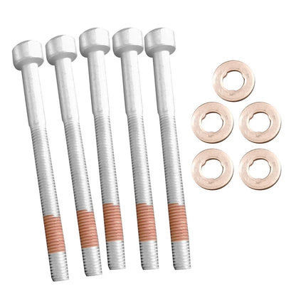 5 x Fuel Injector Washer Seal & Bolt Set for Mercedes Benz Sprinter (2007-2018)