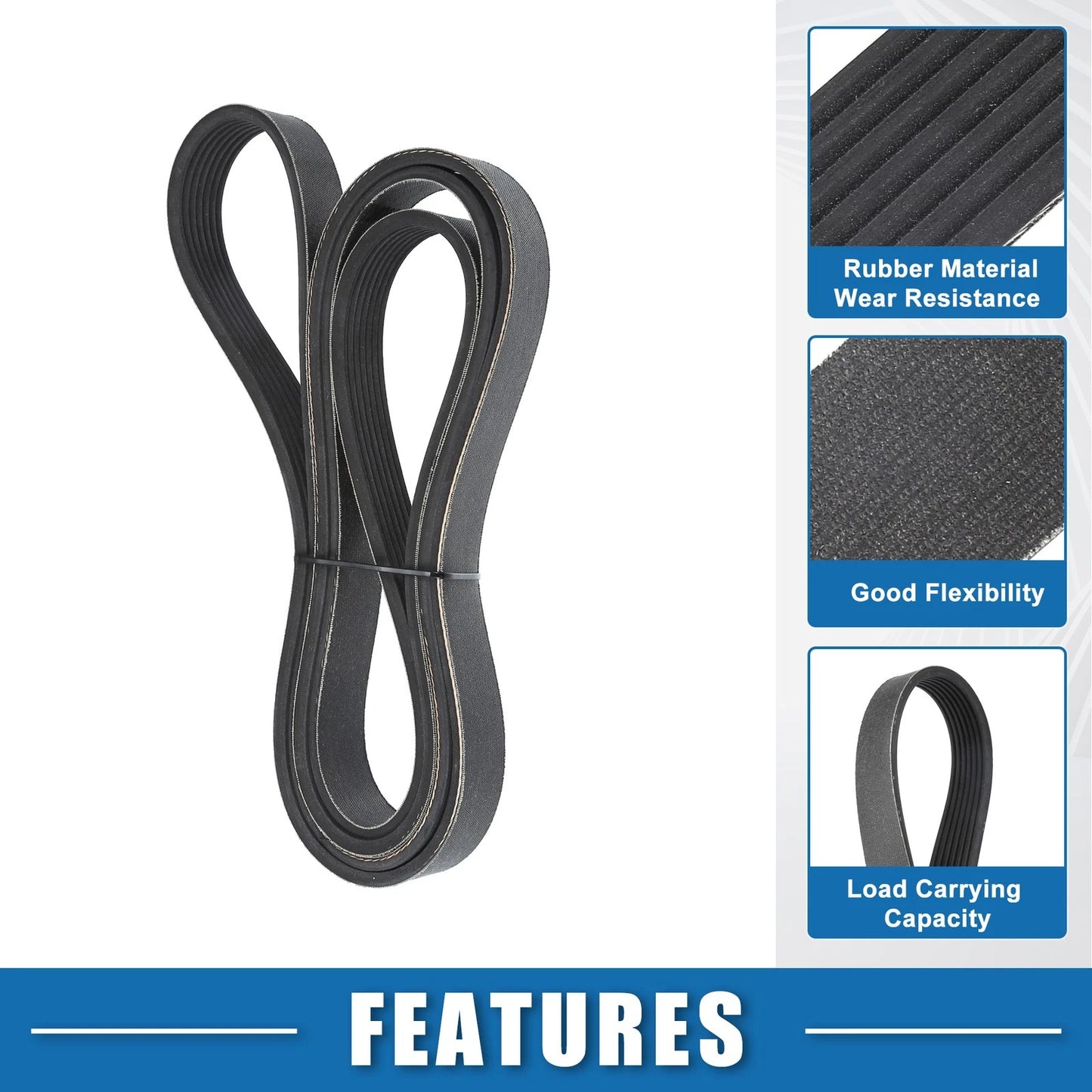 Serpentine V-Ribbed Belt No. 9091602599 for Scion TC 2.4L L4 (2005–2006)