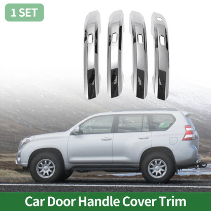 Car Door Handle Cover Trim for Audi A4L (2017–2021) Silver Tone