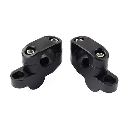 25mm Offset Handlebar Clamp Mount for Honda, Suzuki, Yamaha, Kawasaki