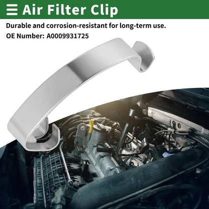 Air Filter Housing for Mercedes-Benz SL 600 (2002) - A0009931725 Silver Tone