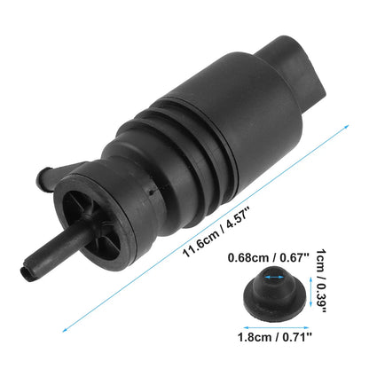 1x Windshield Washer Motor Pump with Grommet for BMW 318i (1997-1998)