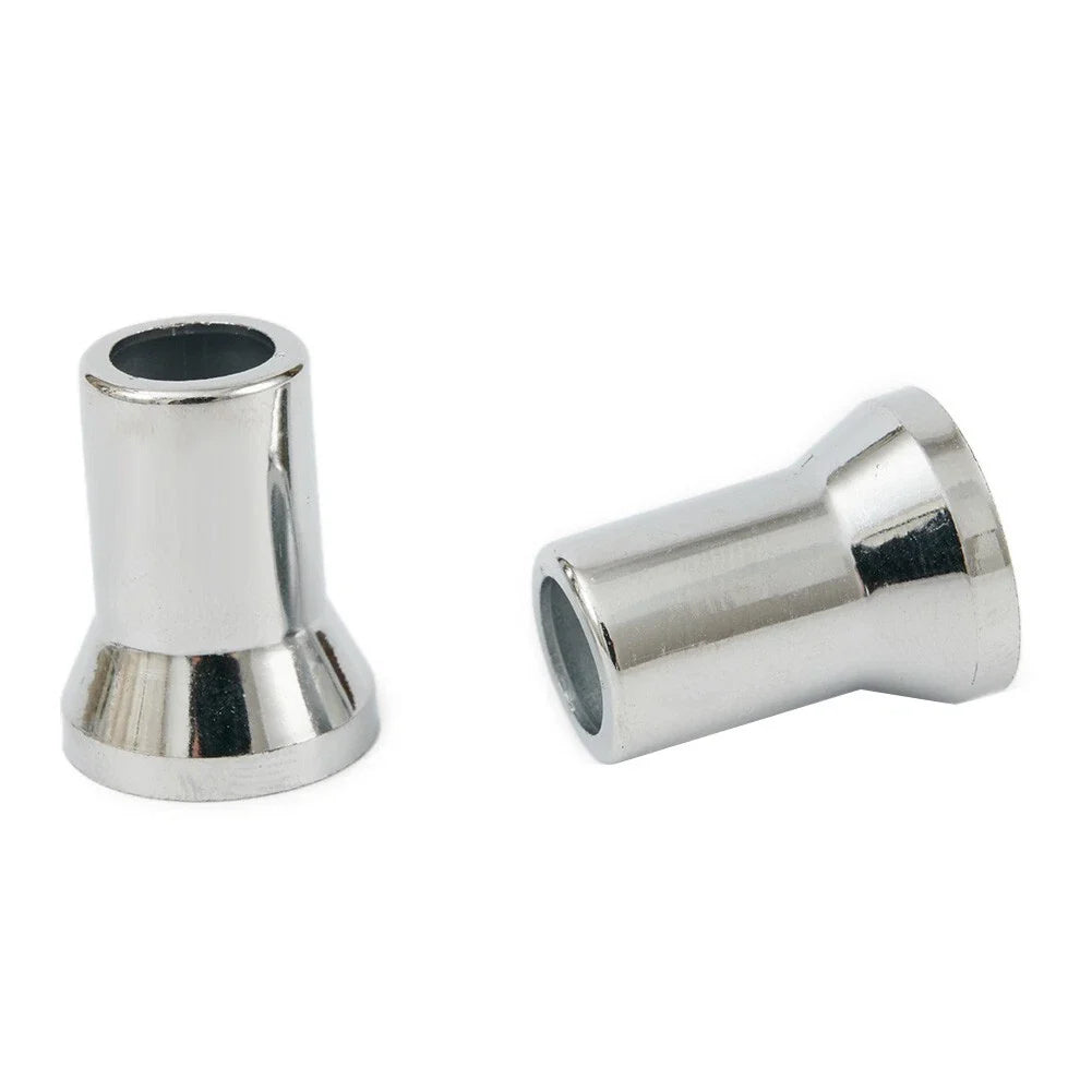 Valve Stem Hex Cap with Sleeve Cover Decor for Silver Car