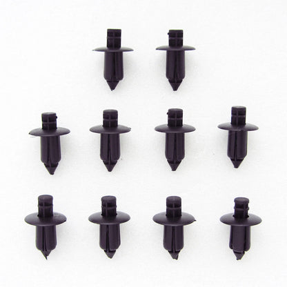 Grill Lock Clip 10x for Mitsubishi L200 Triton MK Strada (1996-2006)