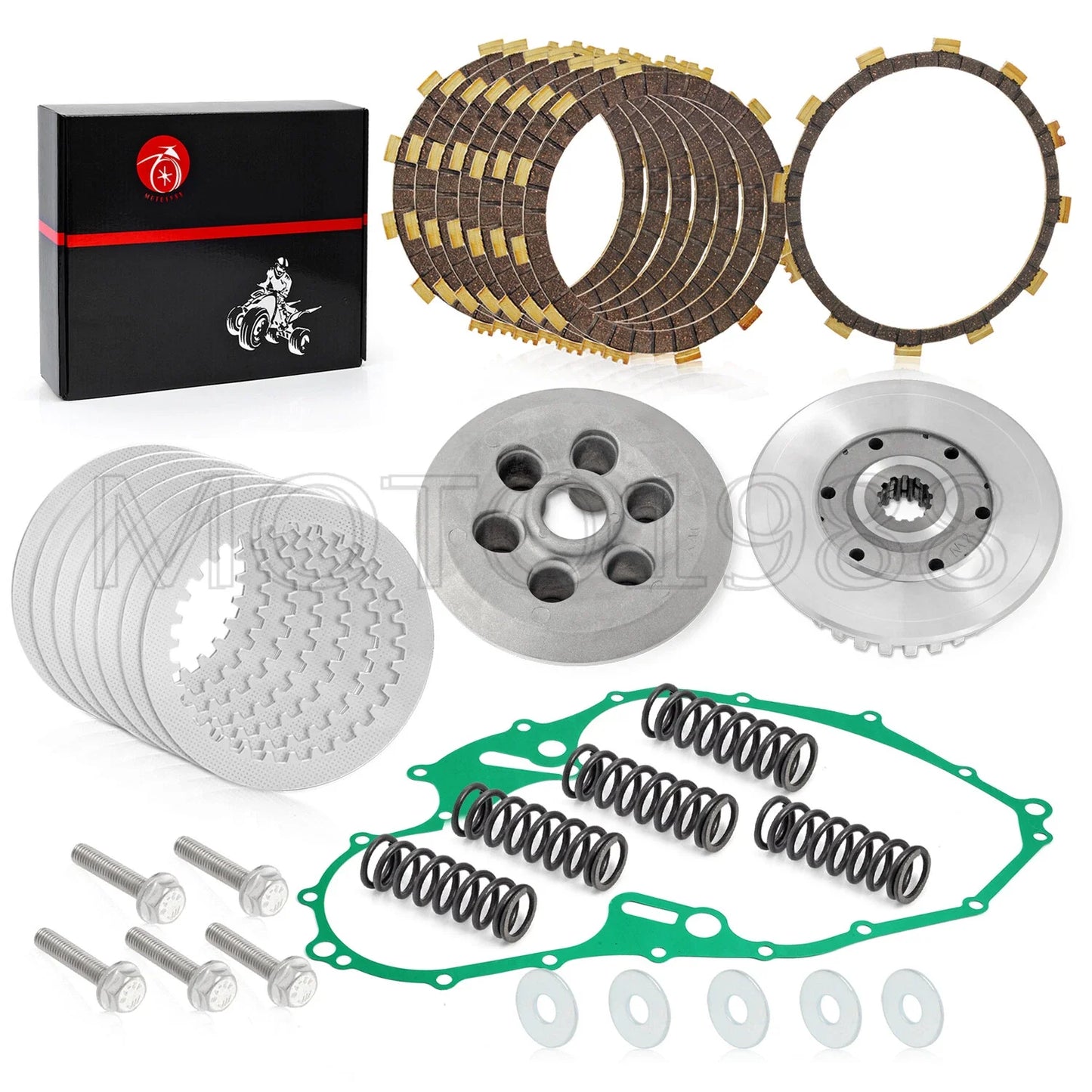 Clutch Kit Inner Hub Pressure Plate Gasket for Yamaha Raptor 700 (2006–2023)