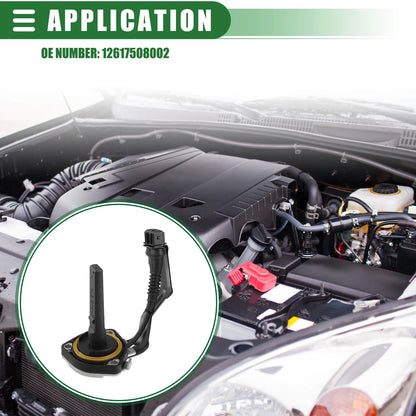 Oil Level Sensor for BMW 528i (2008–2016) 12617508002 Metal Plastic