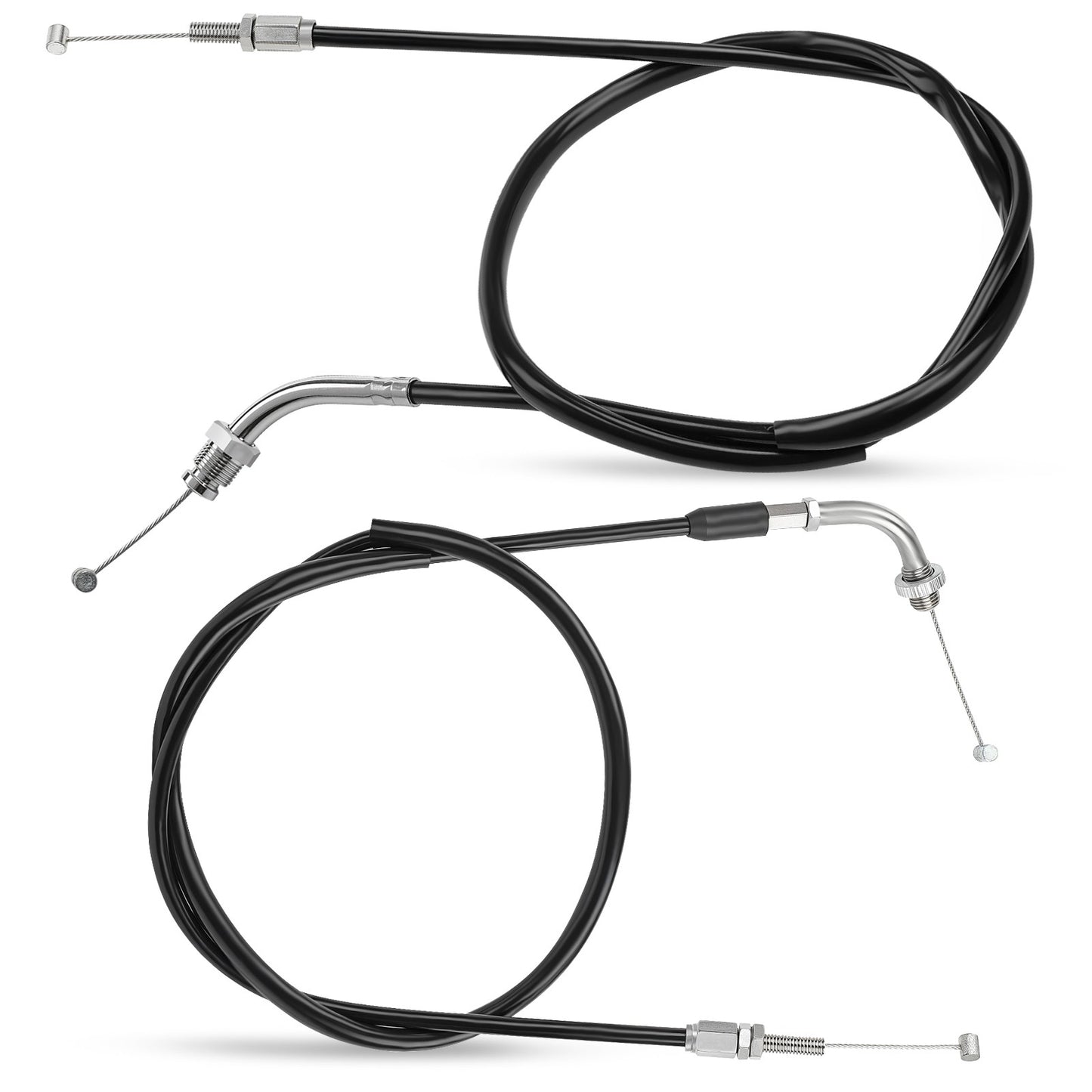 Throttle Cable Push & Pull Set for Honda VTX1300 (2004–2009)