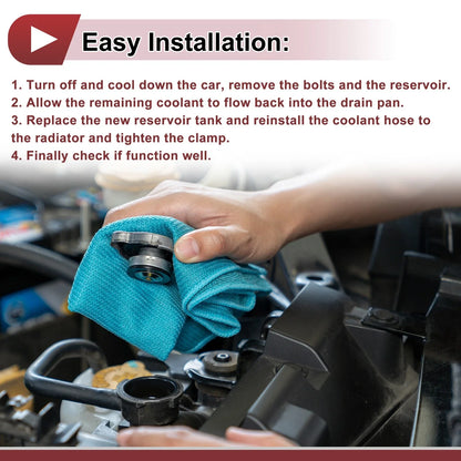 Coolant Expansion Overflow Tank with Cap for Dodge Journey (2011-2020)