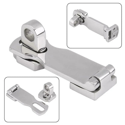 Marine Locker Hatch Stainless Anti-Rattle Latch Boat Fastener Clamp for Boat