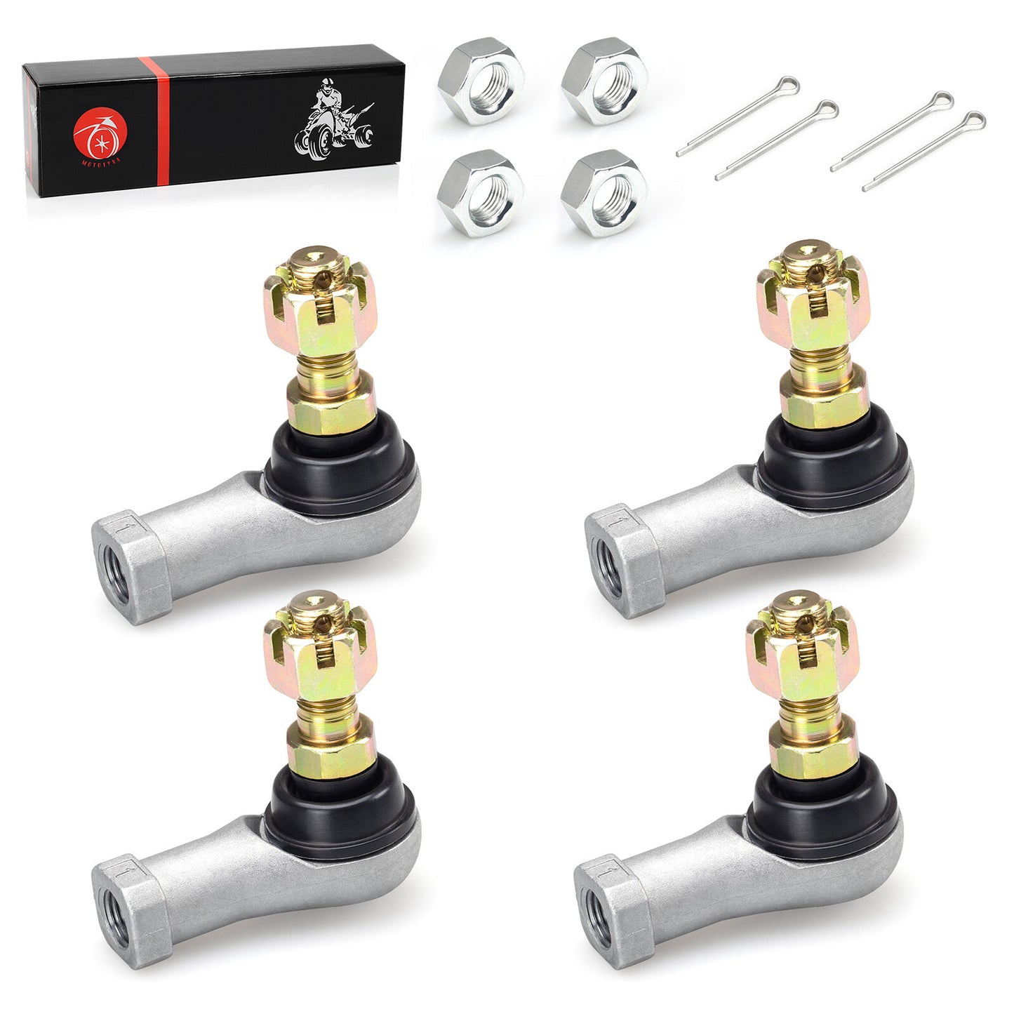 Tie Rod End Kit for Yamaha Grizzly 350 400 450 Big Bear 400 Bruin 350 (2000–2006)