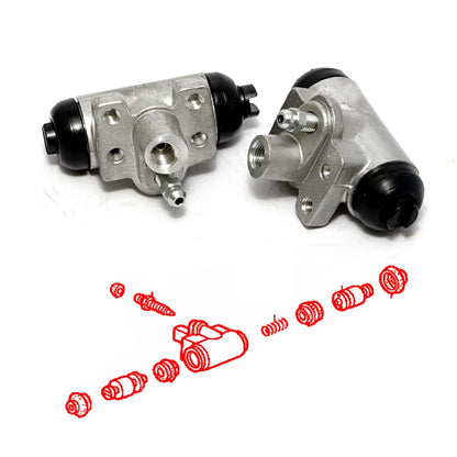 Set of 2 Rear Wheel Brake Cylinders for Honda City (1999–2002)