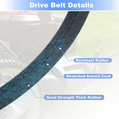 Drive Belt for Ferris IS500Z Series (5100923, 5100923SM, C458D, 754-04064)