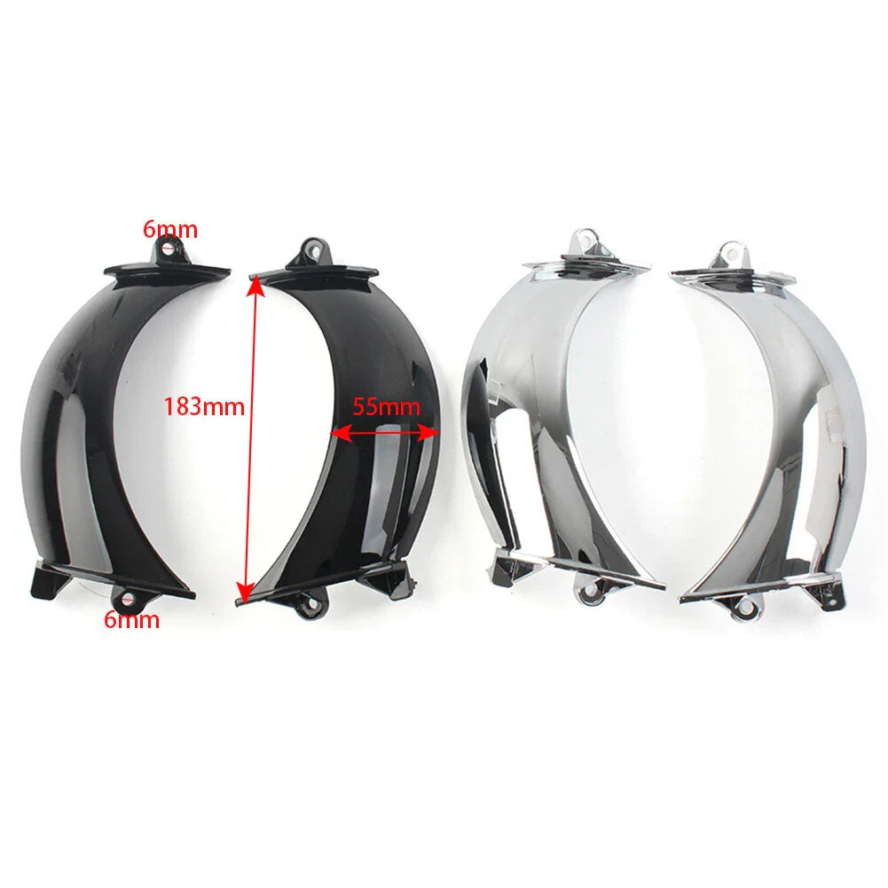 Front Headlight Fairing Vent Block Closure for Harley Road Glide (15-23)