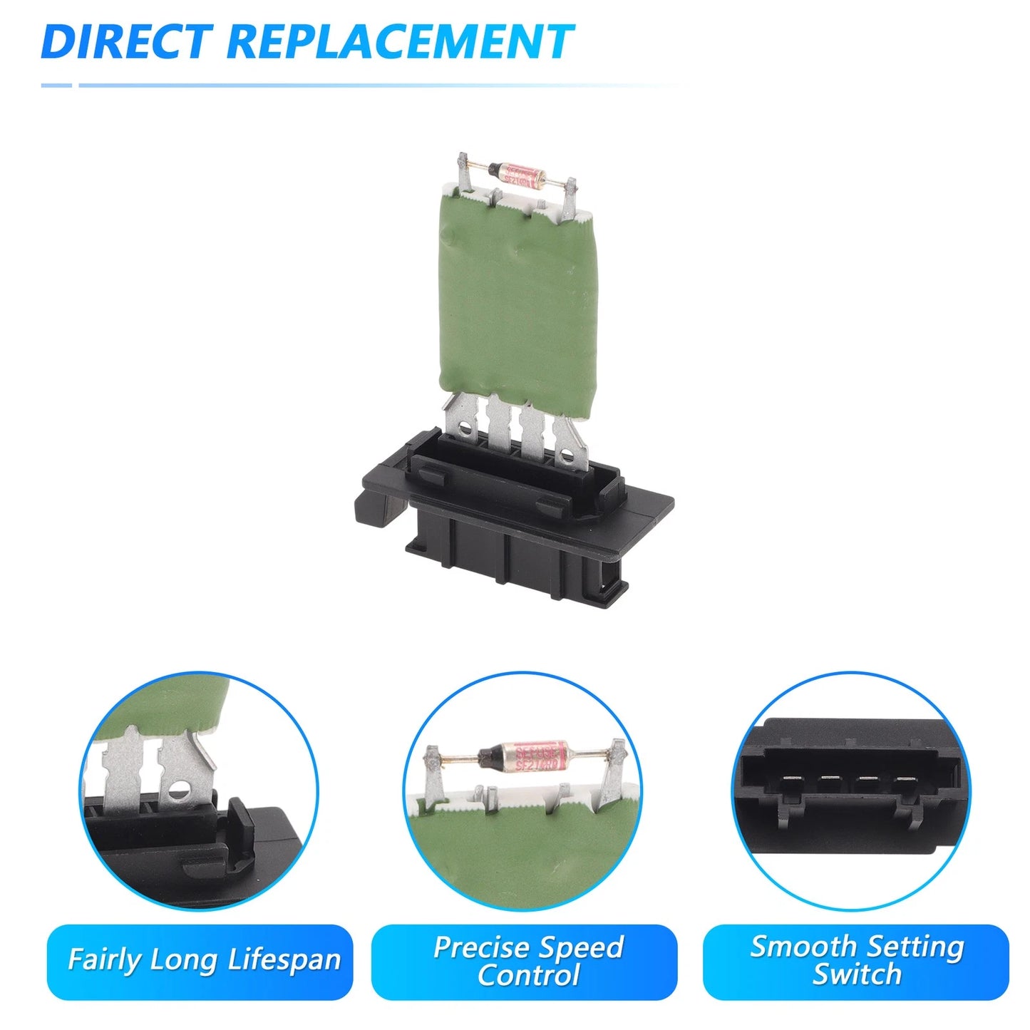 HVAC Blower Motor Resistor No. 0018216760 for Mercedes-Benz Sprinter B901 (1995–2006)