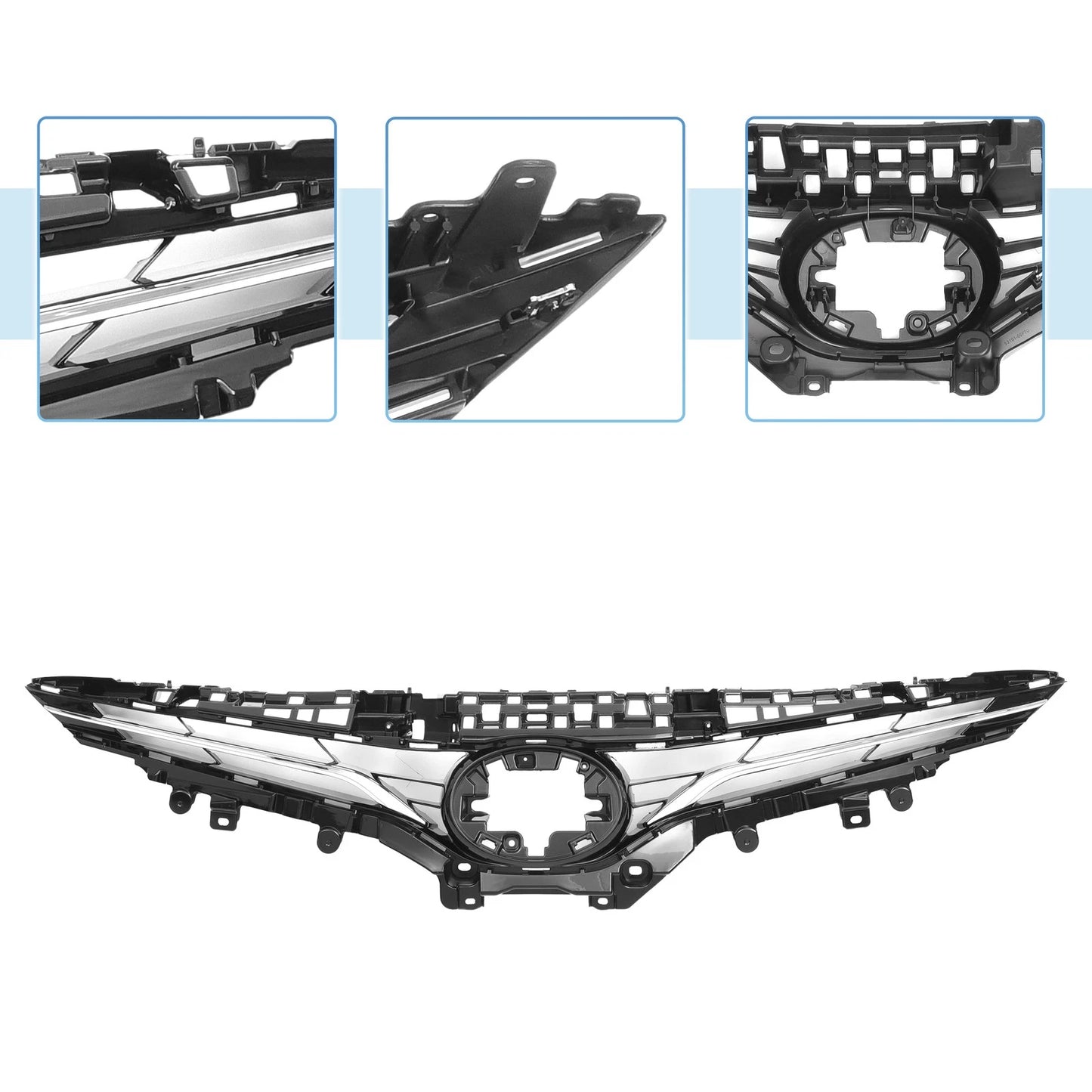 Front Hood Bumper Grille for Toyota Camry LE (2018–2023) No.5310106F50