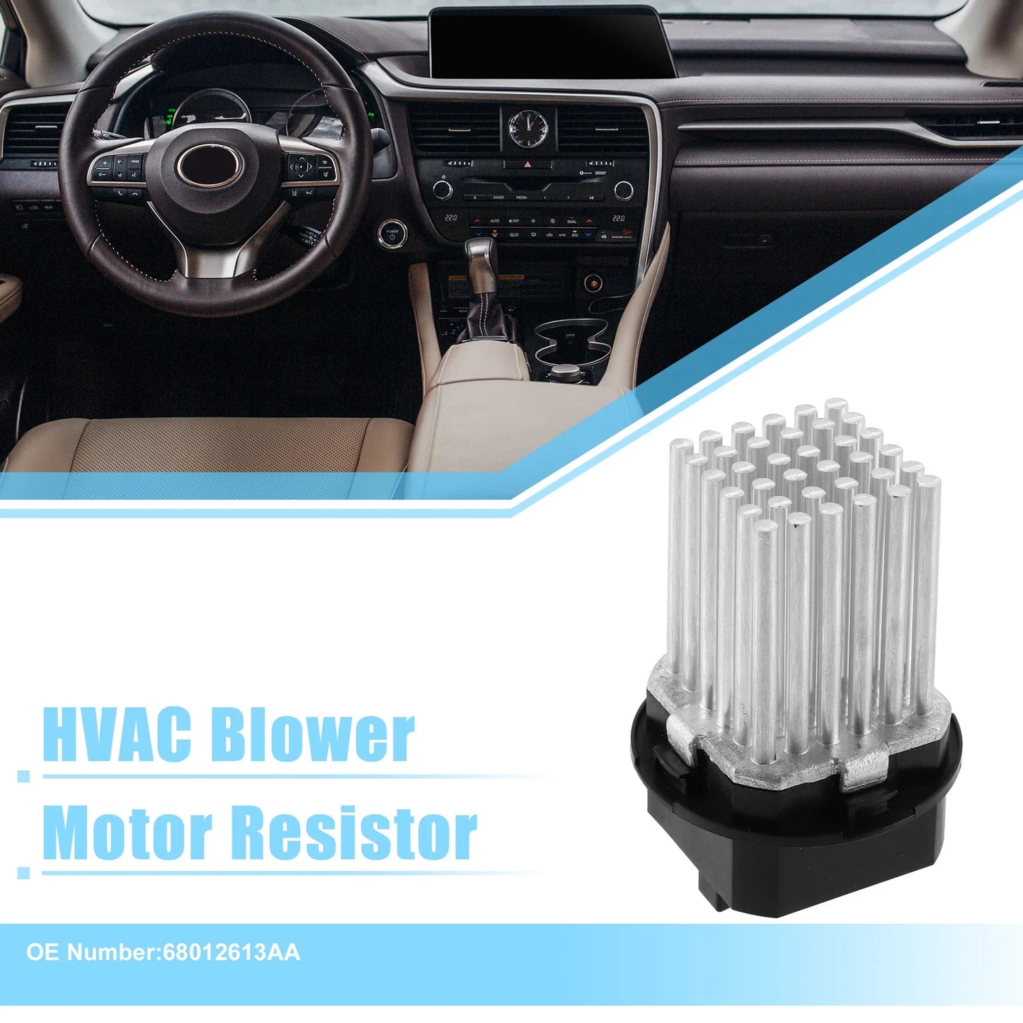 HVAC Blower Motor Resistor for Mercedes-Benz Sprinter (2010-2018)