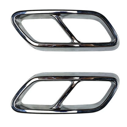 Chrome Exhaust Tip Trim Cover for Mercedes-Benz C-Class W206 (2022–2025)