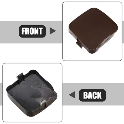 Tow Hook Cover for Toyota RAV4 (2013–2018) - Deep Brown