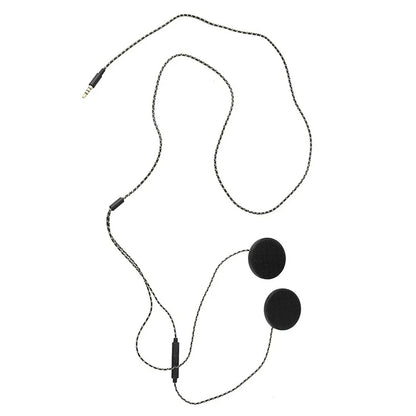 Helmet Headset for Motorcycle Headphone Speakers Plug and Play TPE 35g