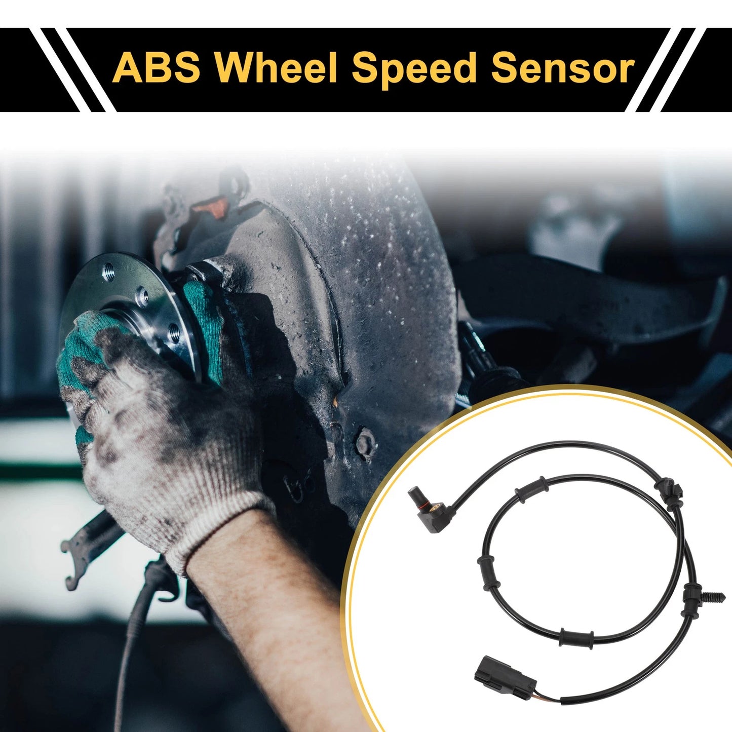 ABS Wheel Speed Sensor No. 5093834AA for Dodge Ram 3500 (2003–2005)