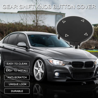 Control Knob Button Cover for BMW F20 F21 1 Series Black Center Console