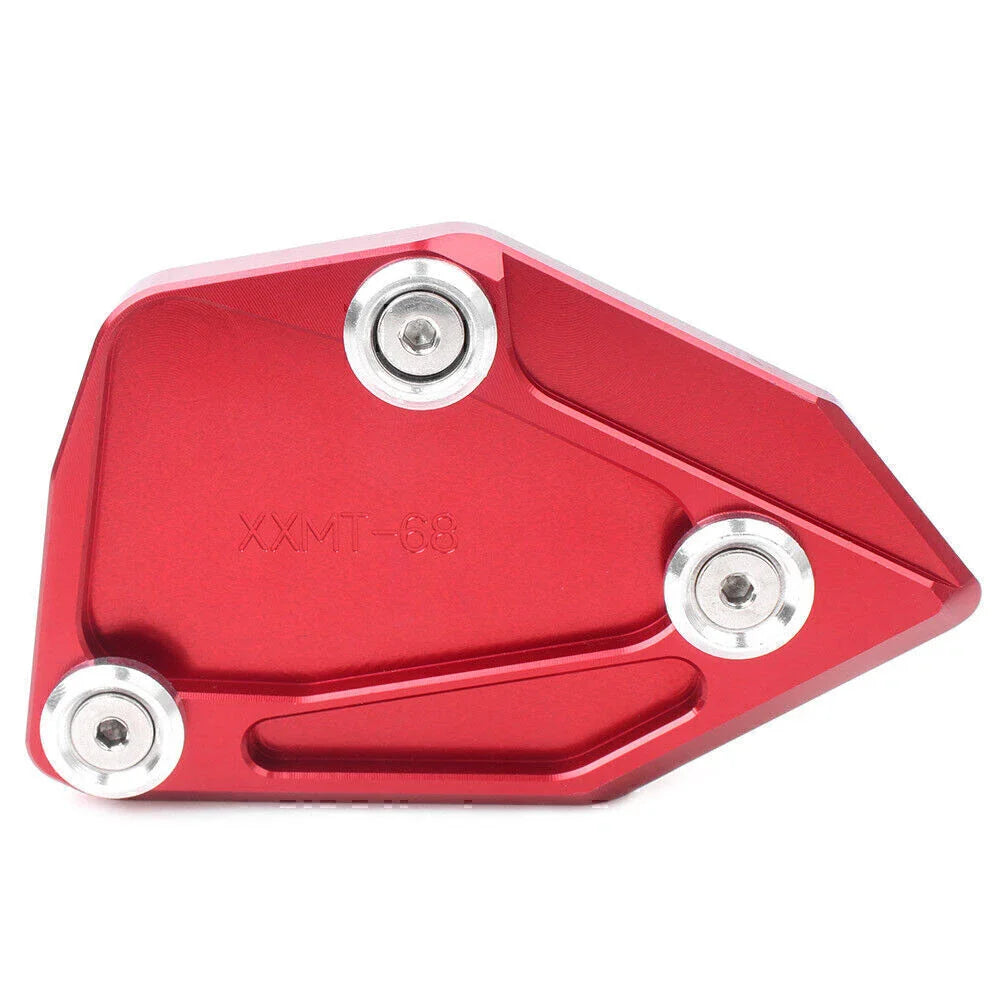 Kickstand Side Stand Extension Pad for BMW C650 GT (2012-2016) RED