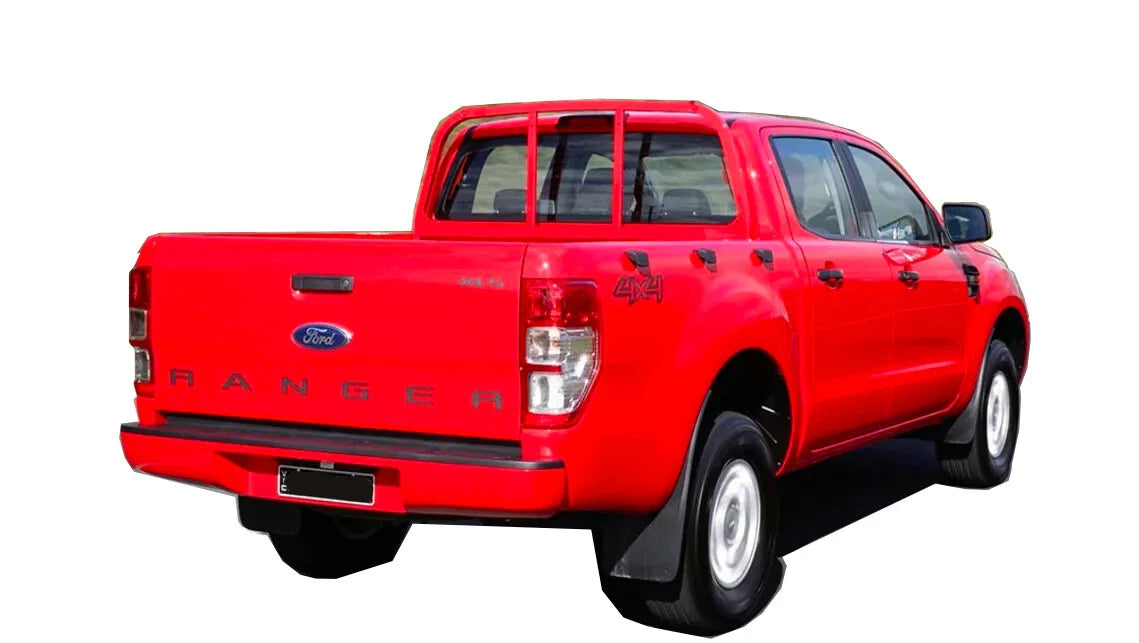 Grey/Silver XLS Rear Tailgate Decal Sticker for Ford Ranger (2015-2018)