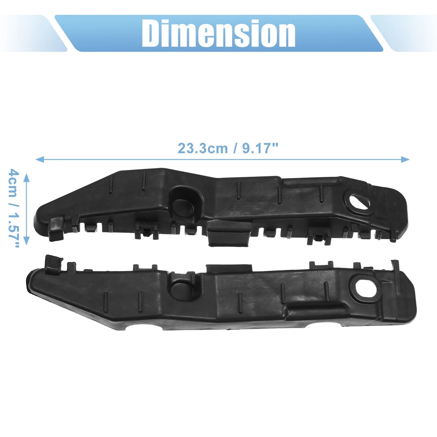 Pair Front Bumper Brackets for Hyundai (86514C2000)