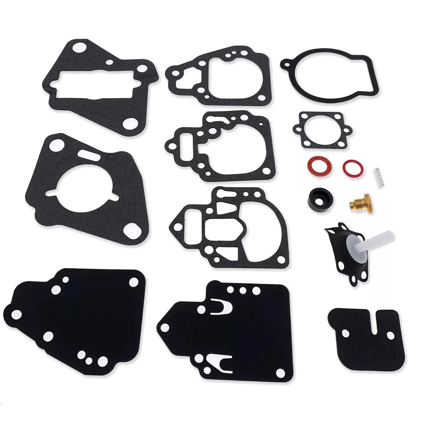 Carburetor Rebuild Kit for Mercury Mariner 6HP 8HP 9.9HP 10HP 20HP 25HP (1990–2023)