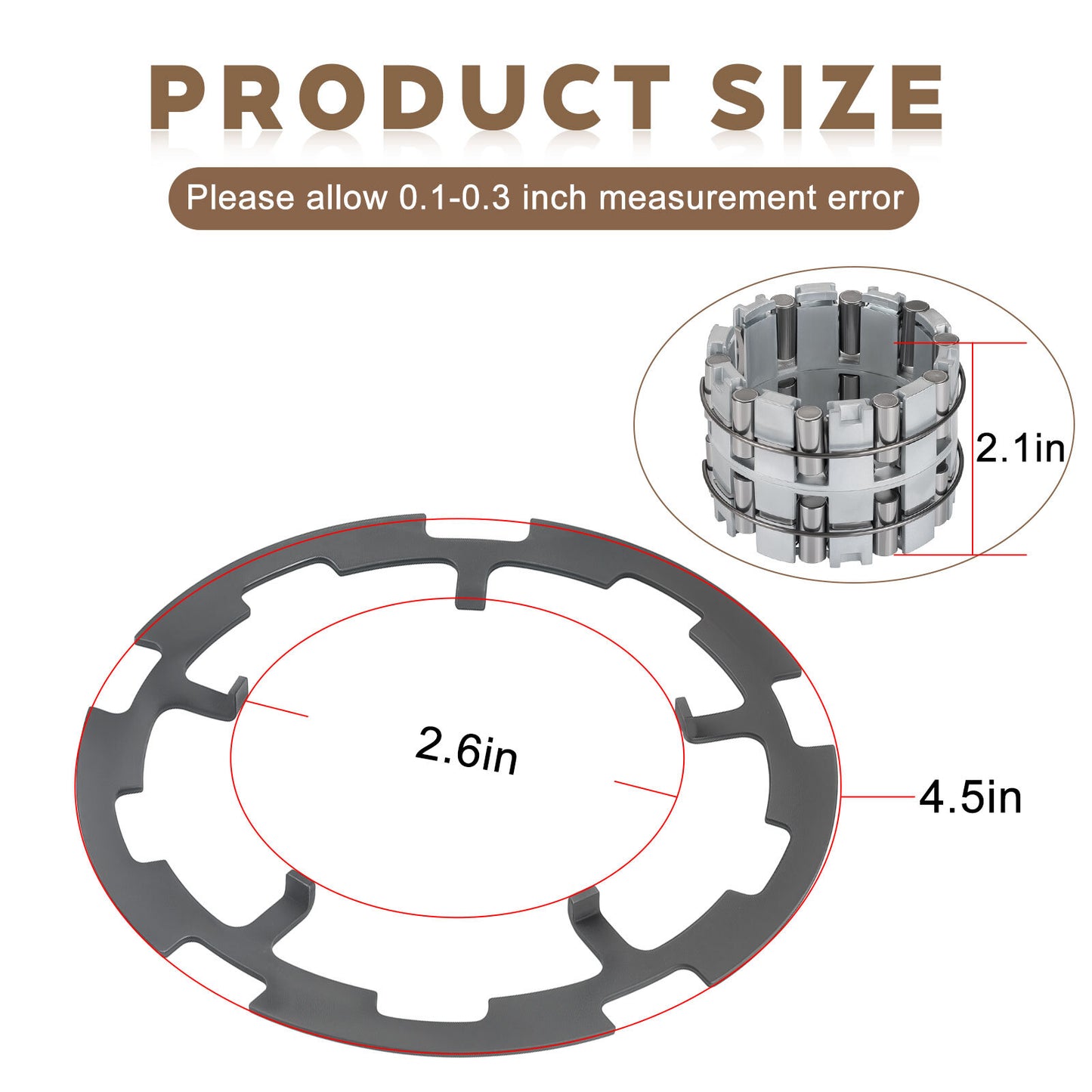 Front Diff Sprague Bearing for Polaris Scrambler 850 XP (2014–2023)