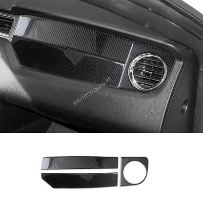 Carbon Fiber / Right AC Vent Cover for Ford Mustang (2010–2014)
