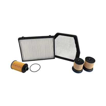 Oil, Fuel, Air, Cabin Filter Kit for Holden Captiva 5 (2011–2018)