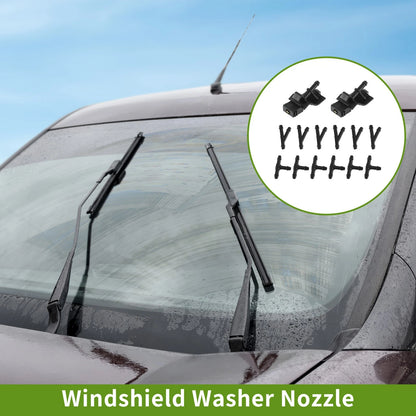 Windshield Washer Nozzle w/ Hose Connector for Toyota  No. 8538112300