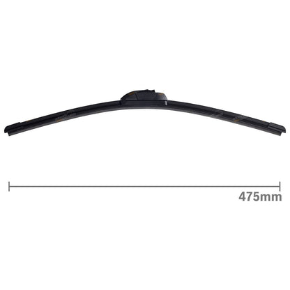 Front Pair Wiper Blades for Mazda 3 (2009–2014)