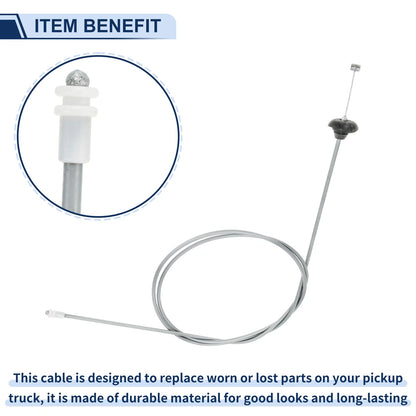Hood Latch Release Cable for Mercedes-Benz Metris (2016–2023) No. 4477500159