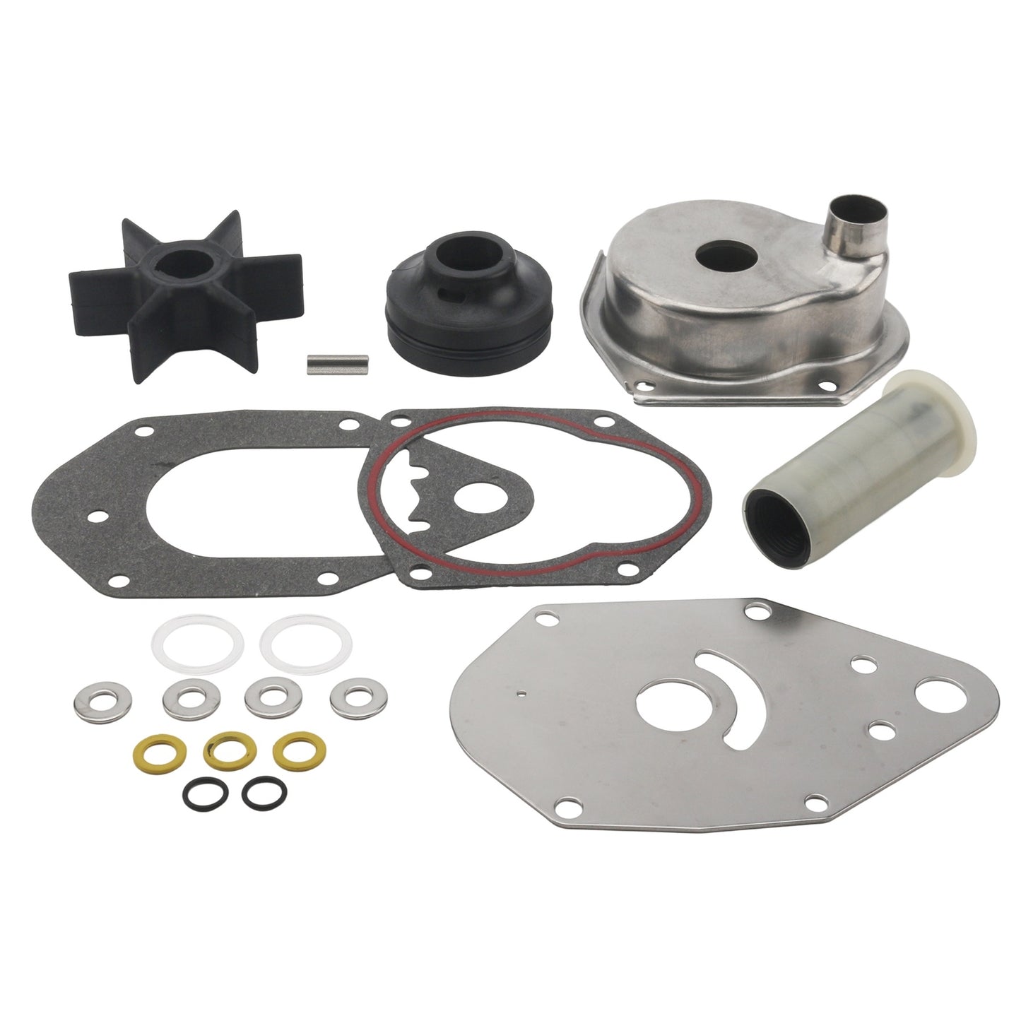 Water Pump Impeller Repair Kit for Mercury Outboards (45-60HP)