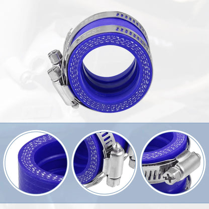 35mm ID Blue Carburetor Adapter Inlet Intake Pipe for Universal Applications