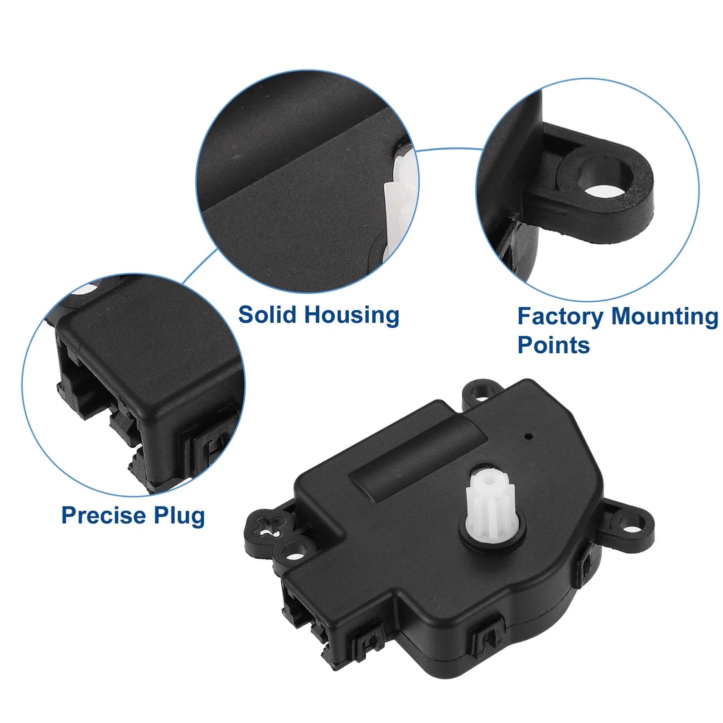 2 x HVAC Blend Door Actuators for Dodge Durango (2011-2013)
