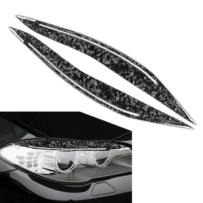 Front Headlight Eyebrow Eyelid Covers for BMW 5 Series F10 (2010-2013)