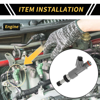 Fuel Injector for Toyota Tacoma (2005–2014) 12 Holes Gray