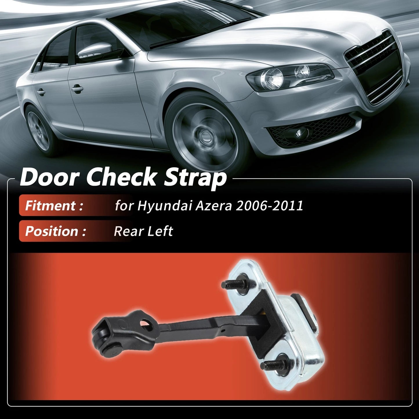 Rear Left Door Check Strap for Hyundai Azera (2006–2011) No.794803L000