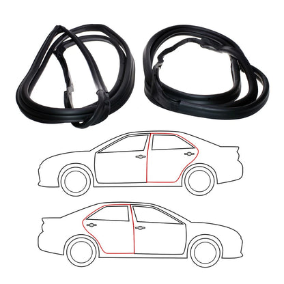 Rear Door Weatherstrip for Mercedes-Benz W124 (1986–1995)