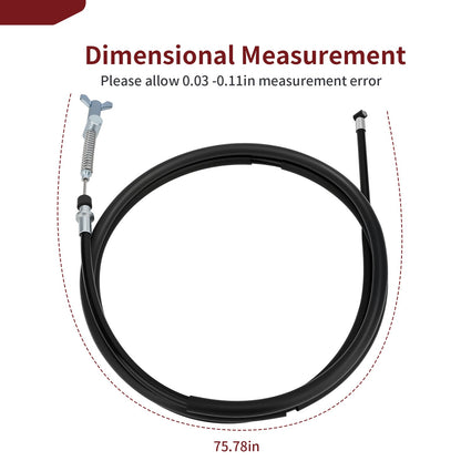 Rear Hand Park Brake Cable for Yamaha Grizzly 450 (2008–2010)