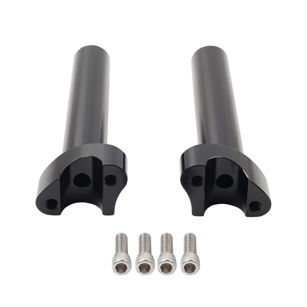 6.5" Straight Handlebar Risers for Harley Dyna Low Rider Super Glide (1" Bar)