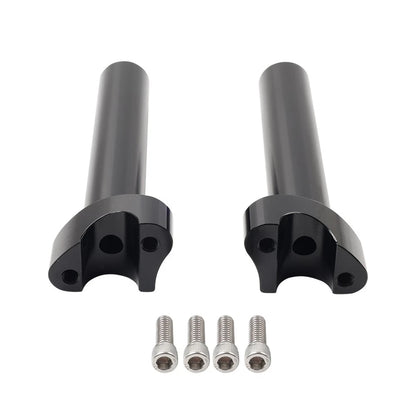 6.5" Straight Handlebar Risers for Harley Dyna Low Rider Super Glide (1" Bar)